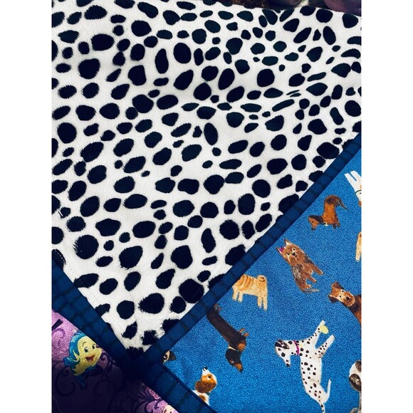 Dogs Doll Blanket / Car Seat Snuggie 21”x26” - Picture 4 of 6